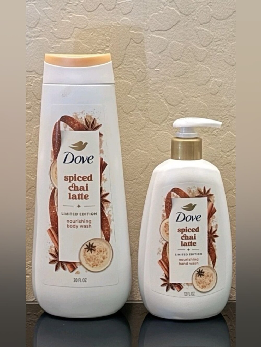 Dove Spiced Chai Latte Body Wash & Hand Wash